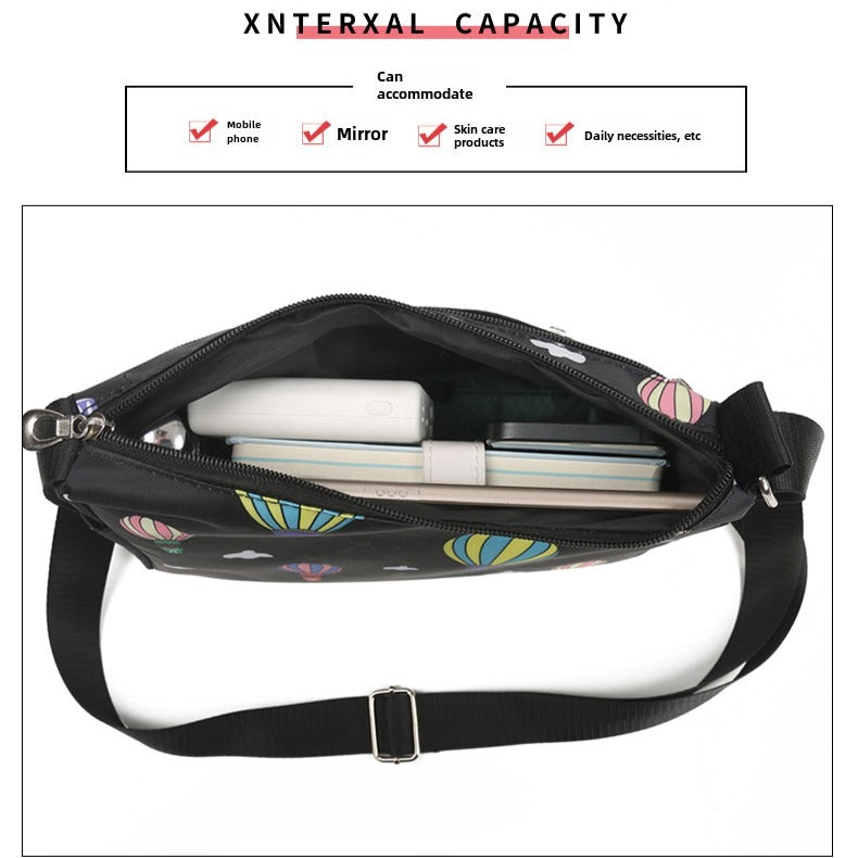 Fashionable Nylon Oxford Crossbody Bag for Women