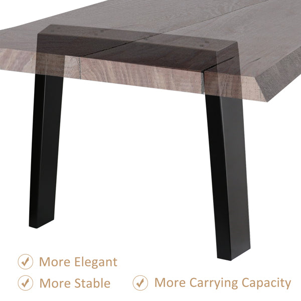Metal Table Legs - 71cm U Shape for DIY Vanity Table