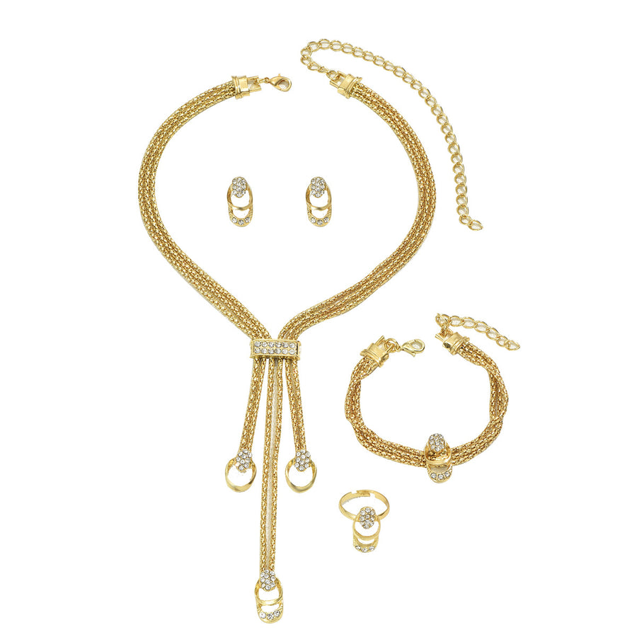 Cross-border Minimal Delicate Women Jewelry Set - Travel Ready