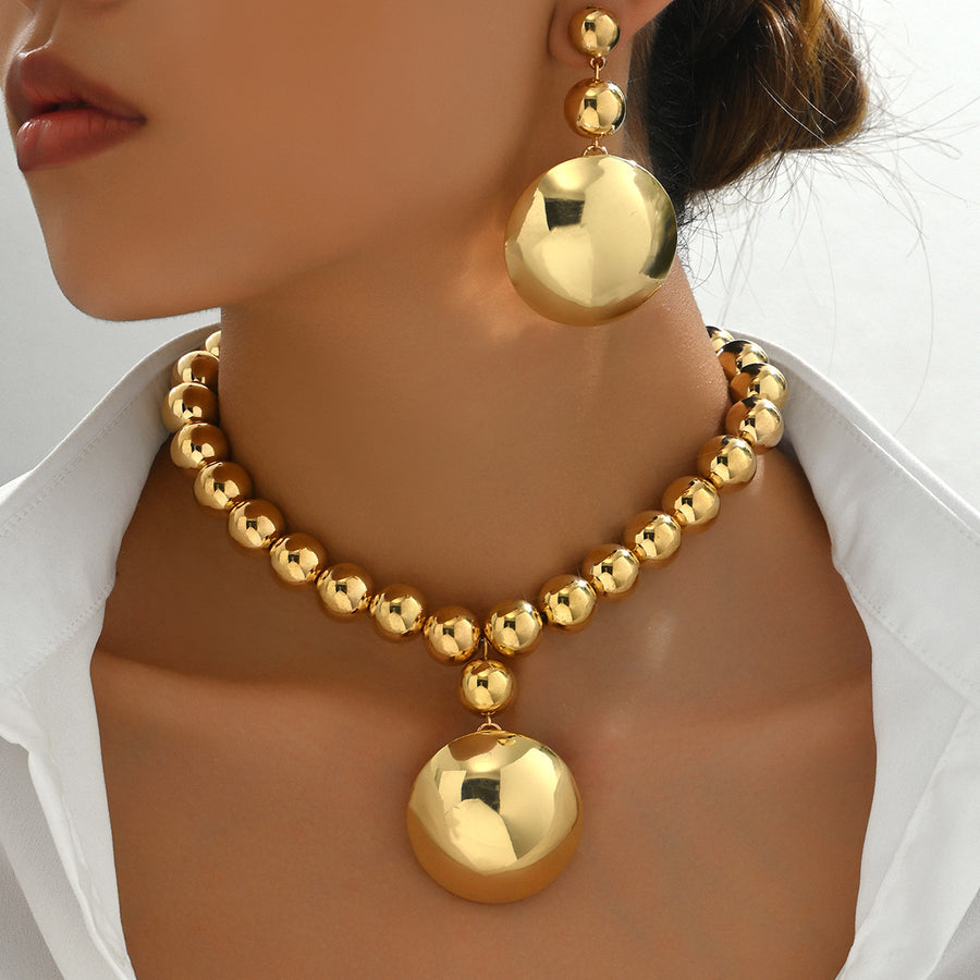 Cross-border European American Fashion Jewelry Set for Women