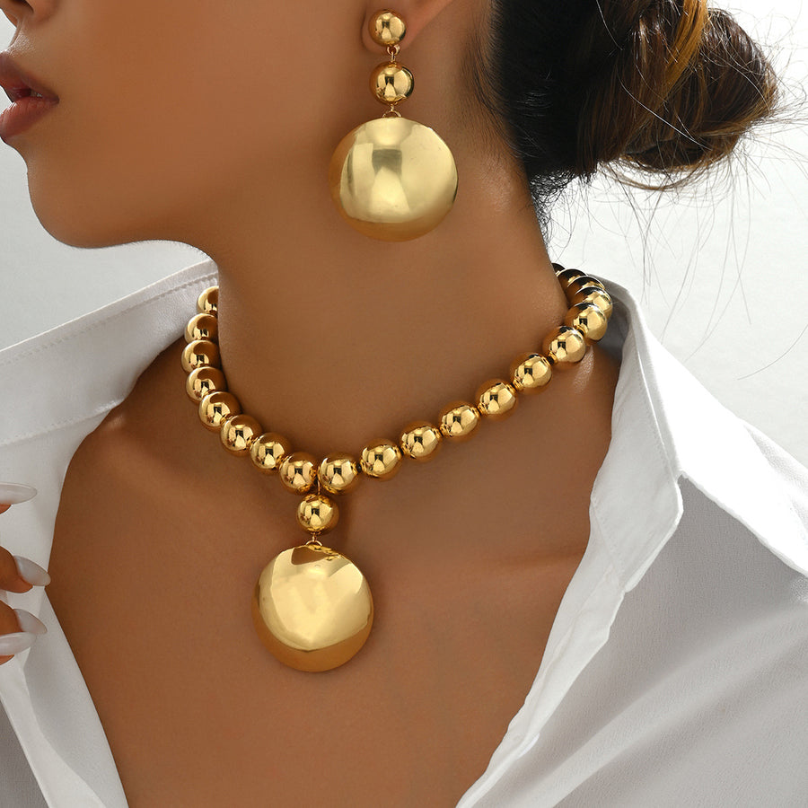 Cross-border European American Fashion Jewelry Set for Women