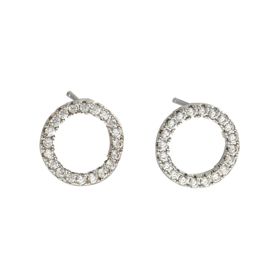 Sweet Korean Style Geometric Stud Earrings for Women