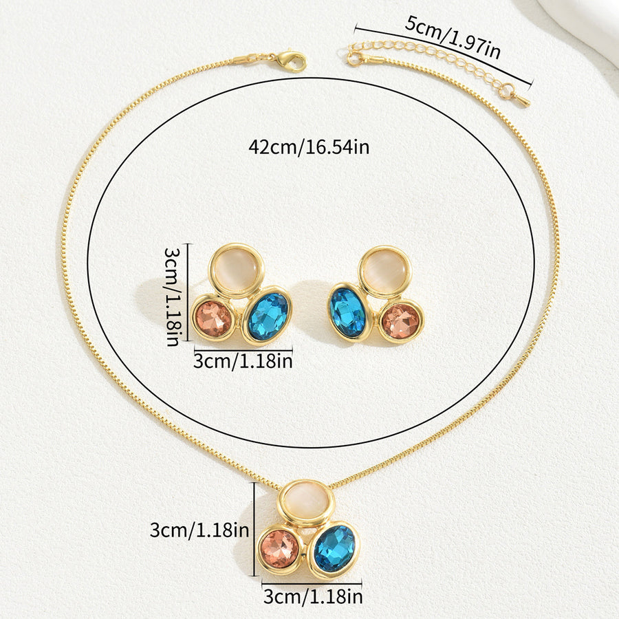 Ins Niche Japanese Korean Style Women Jewelry Set