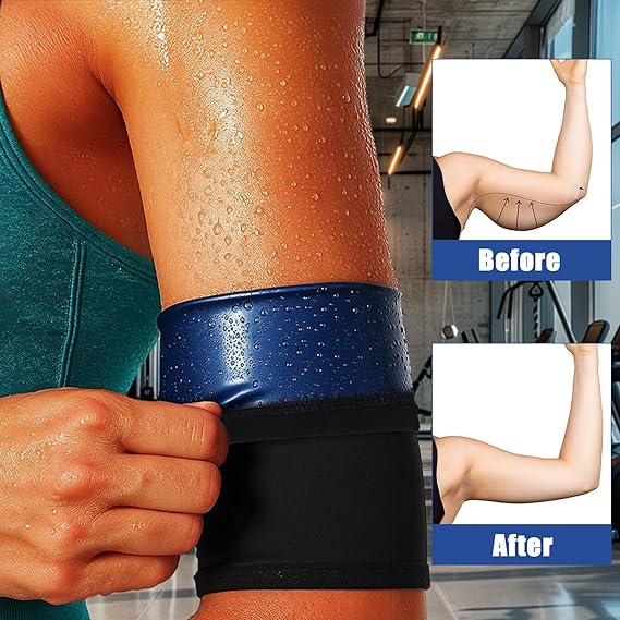 Women's Arm Trimmers Compression Sleeve Sweat Bands