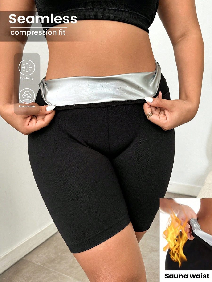 Sauna Sweat Shaperwear Leggings for Women - Weight Loss Shorts