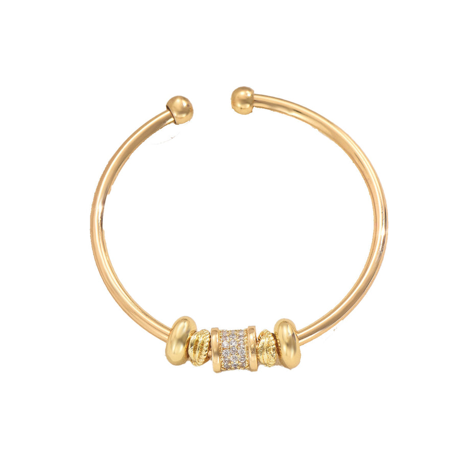 Minimalist Korean Style Women Bangle with Unique Design