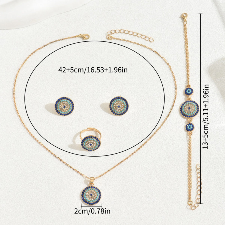 Cross-border European American Women Jewelry Set - Promise Ring