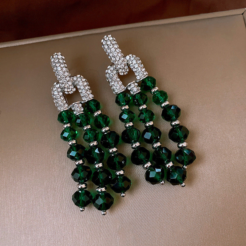 Head Turning Retro CZ Earrings - Exaggerated Zirconia Jewelry