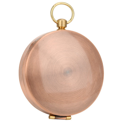 Portable Vintage Retro Metal Copper Flip Cover Pocket Watch