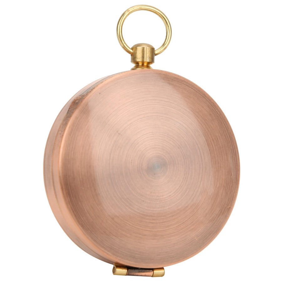 Portable Vintage Retro Metal Copper Flip Cover Pocket Watch