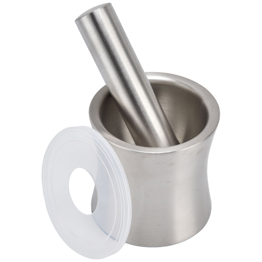 Stainless Steel Garlic Mortar - Clean Girl Aesthetic