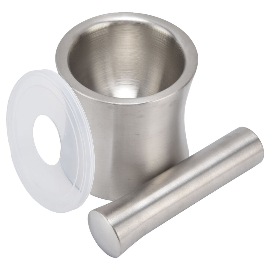 Stainless Steel Garlic Mortar - Clean Girl Aesthetic