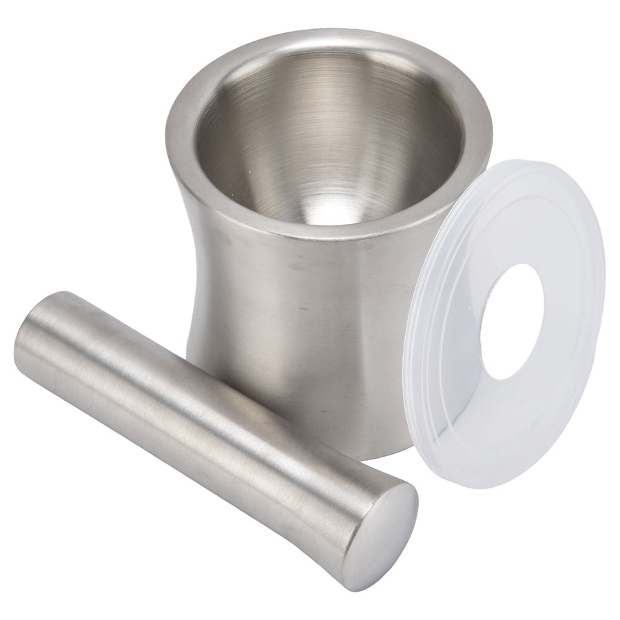 Stainless Steel Garlic Mortar - Clean Girl Aesthetic