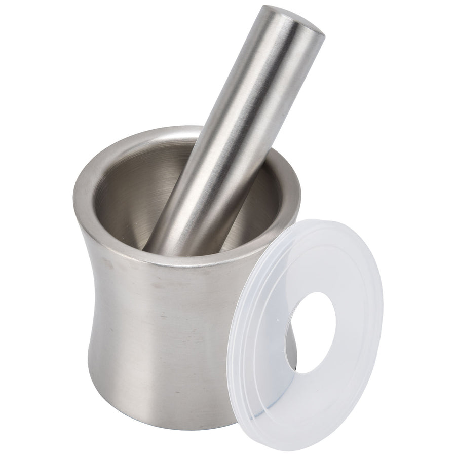 Stainless Steel Garlic Mortar - Clean Girl Aesthetic