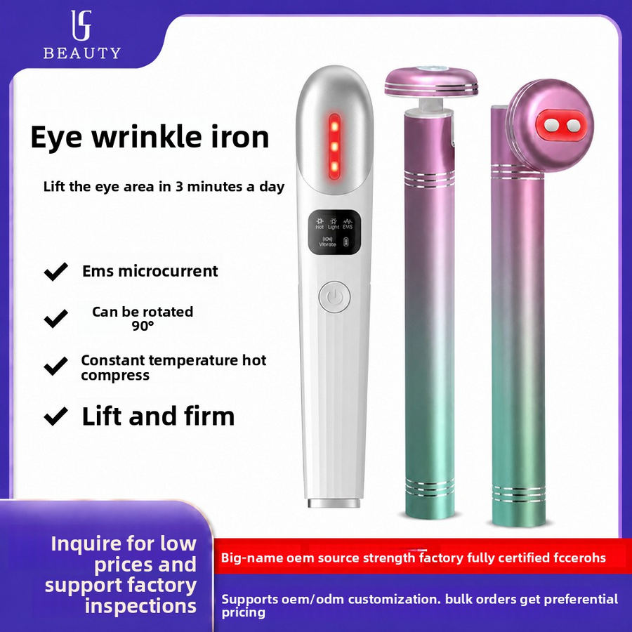 EMS Vibration Eye Massager - Curling Wand for Relaxation