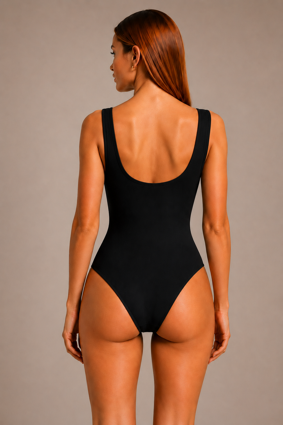 Women's Sleeveless Scoop Neck Bodysuit - Soft & Stretchy