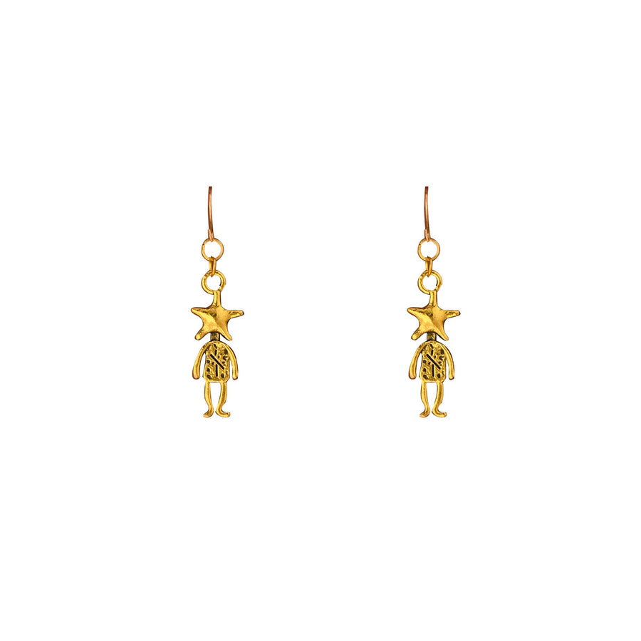 European American Women Stud Earrings - Retro Geometric Design
