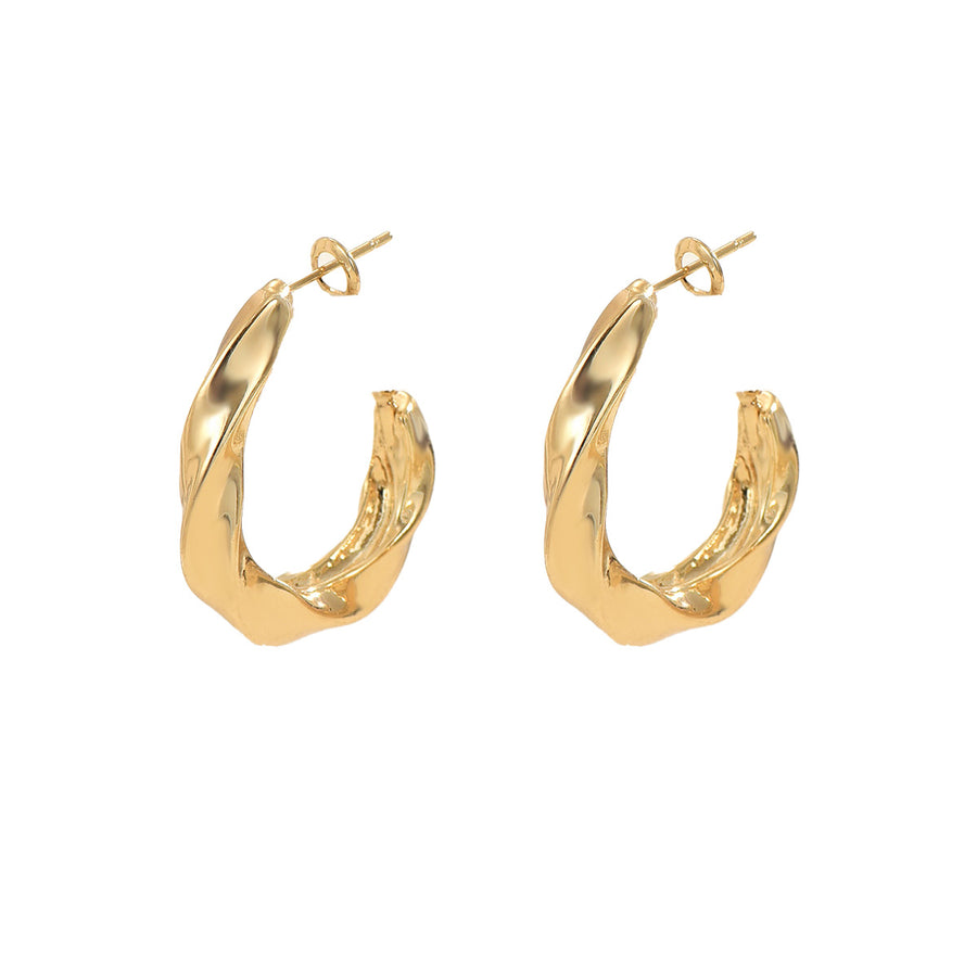 Stylish Cross-border Women Stud Earrings - Geometric Design