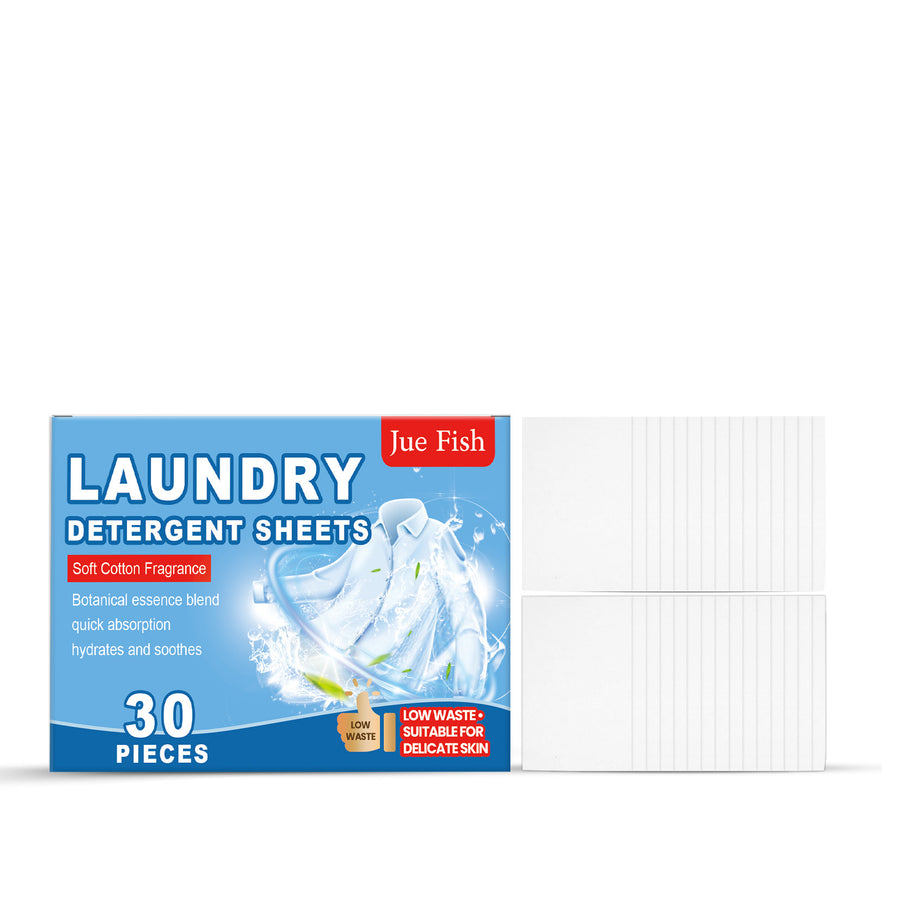 JUEFISH Laundry Detergent Sheets for Clean Girl Aesthetic