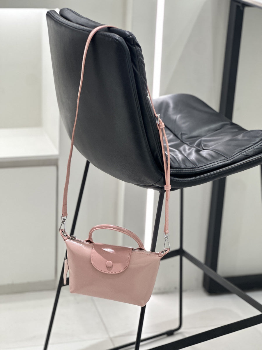 Badi Leather Women's Mini Dumpling Crossbody Bag 2025