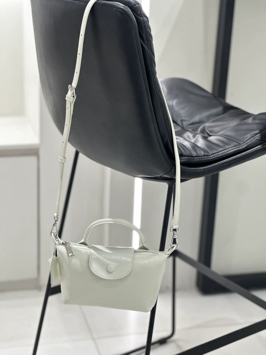 Badi Leather Women's Mini Dumpling Crossbody Bag 2025