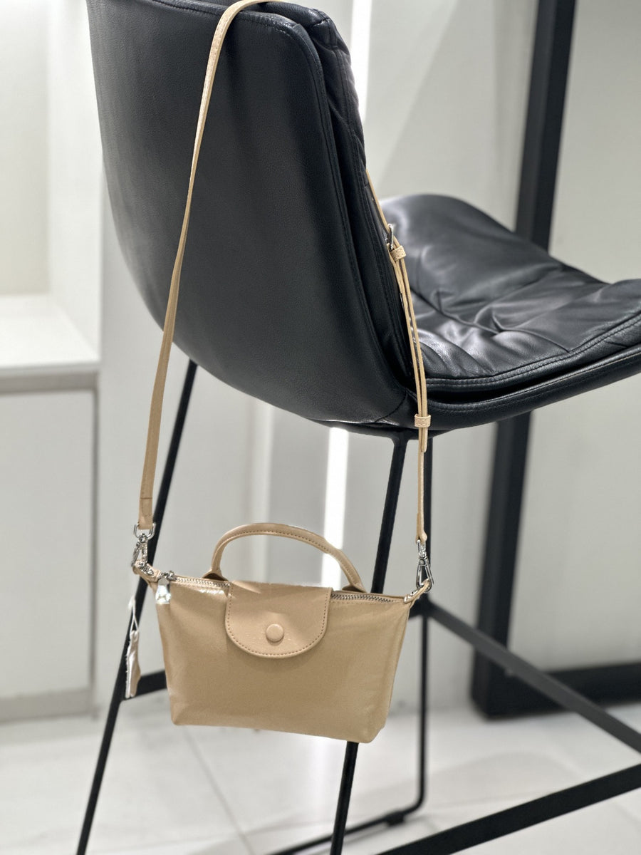 Badi Leather Women's Mini Dumpling Crossbody Bag 2025