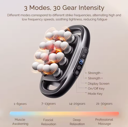22 Head High Frequency Vibration Massager for Ultimate Relief