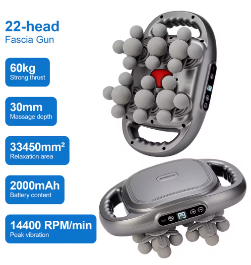 22 Head High Frequency Vibration Massager for Ultimate Relief