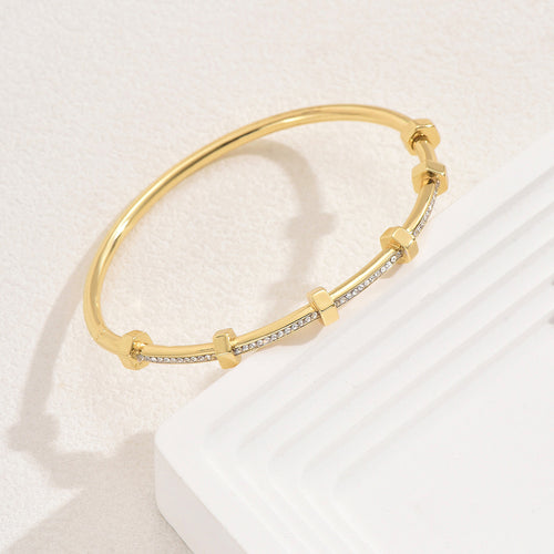 Minimal Gentle Natural Pastoral Style Bangle for Women