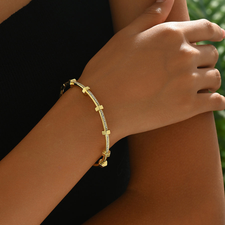 Minimal Gentle Natural Pastoral Style Bangle for Women