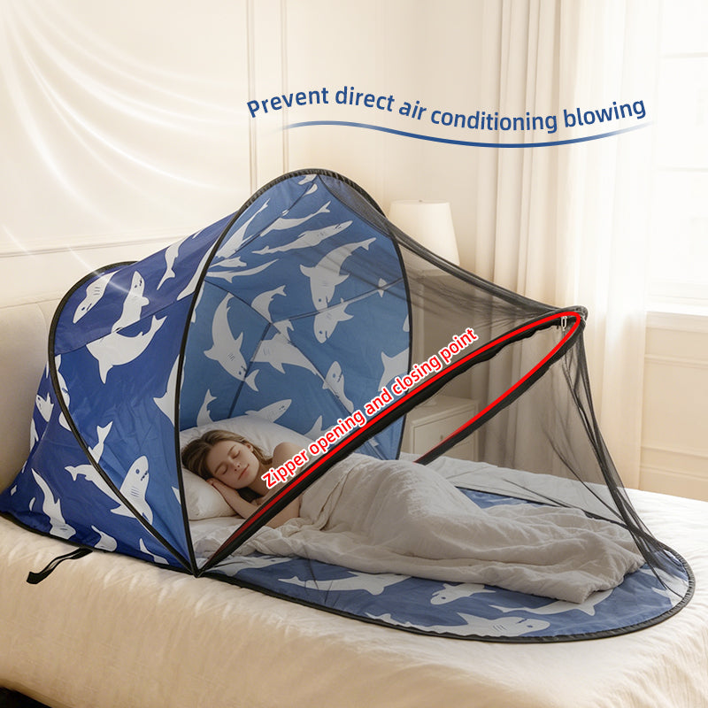All-Around Enclosed Folding Mosquito Net Tent for Beach Lunches