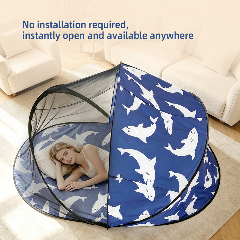 All-Around Enclosed Folding Mosquito Net Tent for Beach Lunches