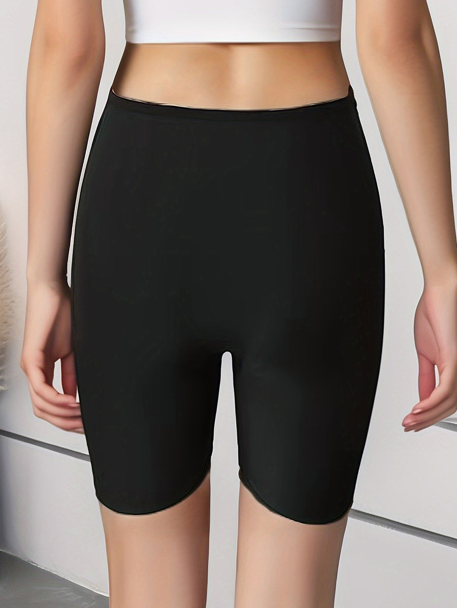 High Waisted Sauna Sweat Shorts for Women - Slimming Body Shaper