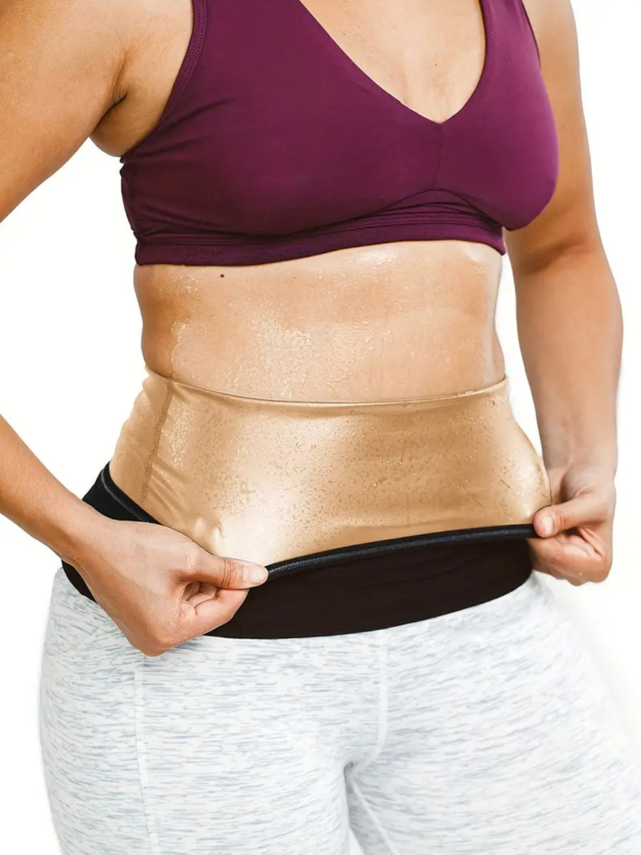 Waist Chain Trainer Belt Wrap for Women - Slimming Sauna Band