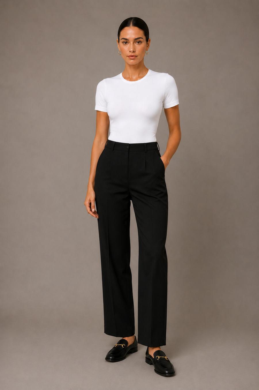 Women's Short Sleeve Crew Neck Bodysuit - Soft Crop Top