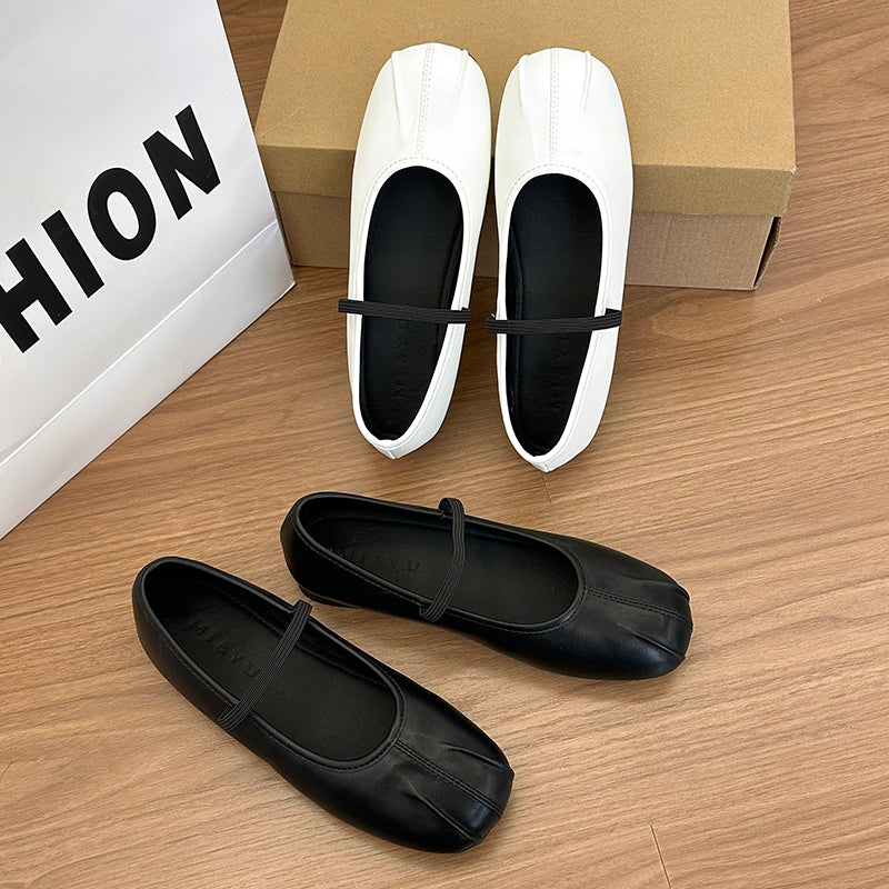 Women Flat Vintage Unique Design Low Cut Flats