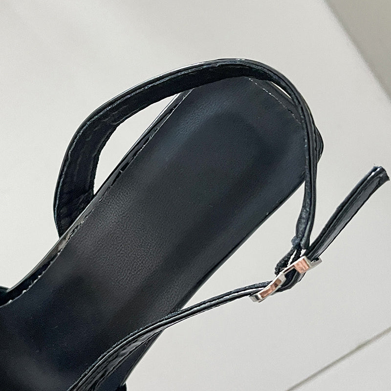 2026 Summer Pointed Toe Kitten Heel Sandals for Women