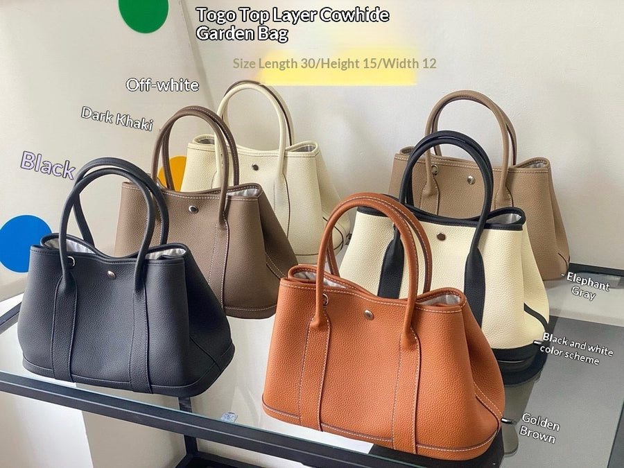 Genuine Leather Women's Handbag - Stylish & Spacious Tote
