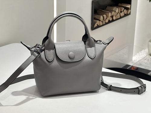 2026 New Genuine Leather Dumpling Bag for Women - Trendy Handbag