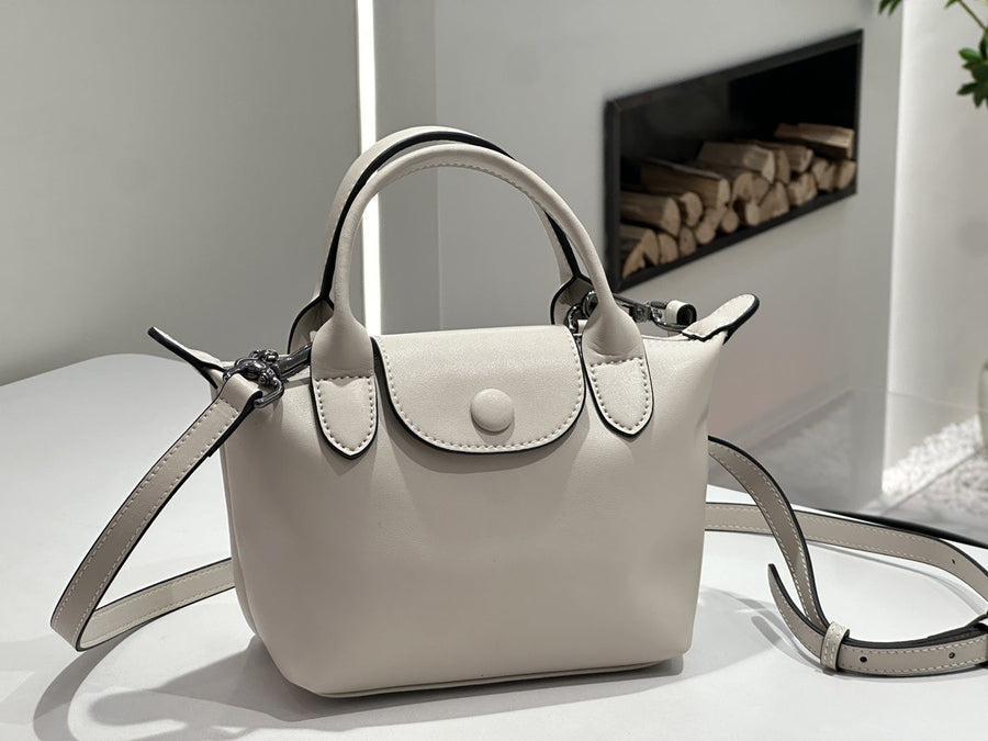 2026 New Genuine Leather Dumpling Bag for Women - Trendy Handbag