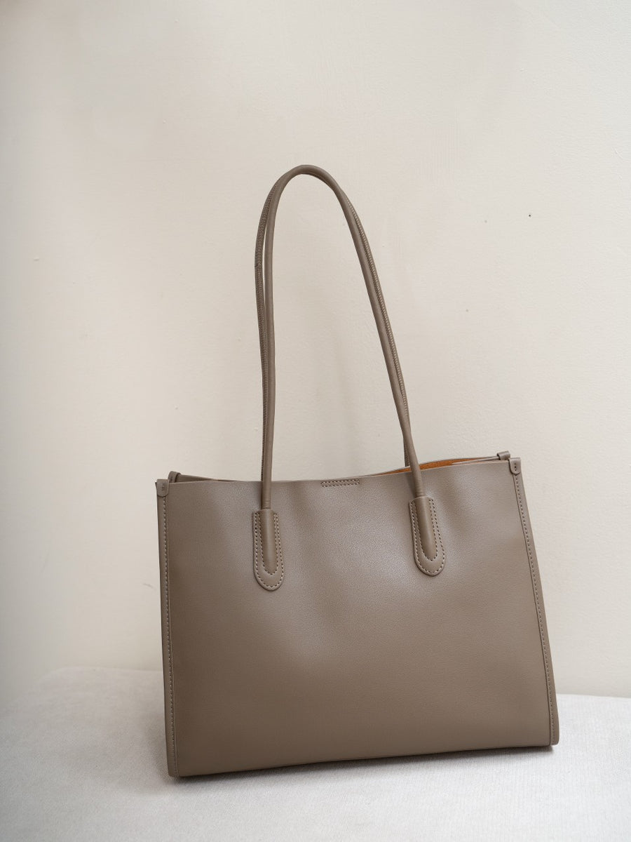 Baidii Leather Women's Handbag - Commuter Tote 2025