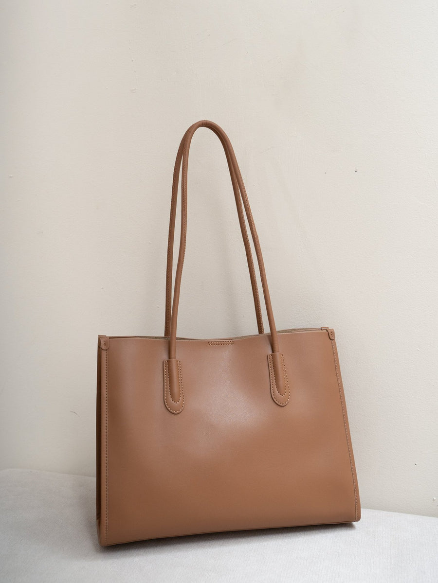Baidii Leather Women's Handbag - Commuter Tote 2025