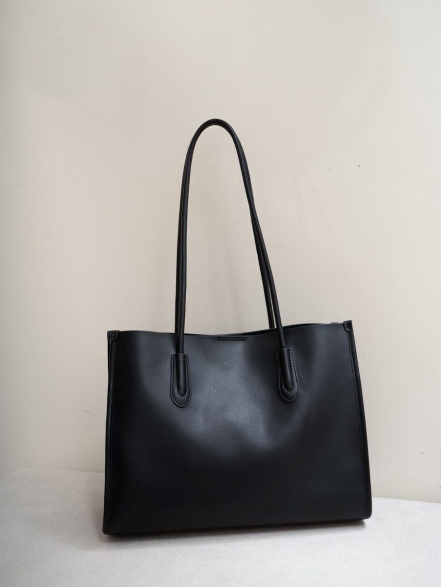 Baidii Leather Women's Handbag - Commuter Tote 2025