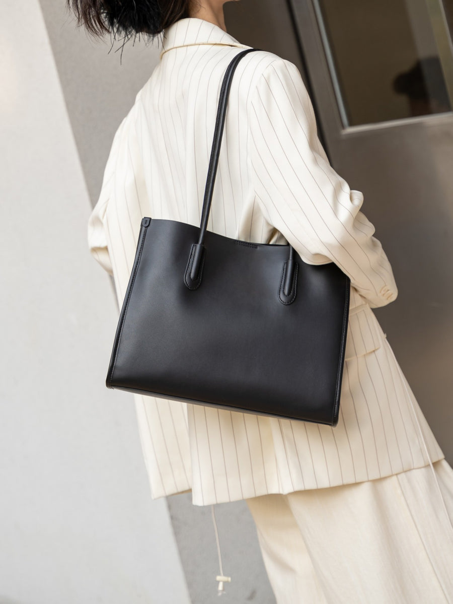 Baidii Leather Women's Handbag - Commuter Tote 2025