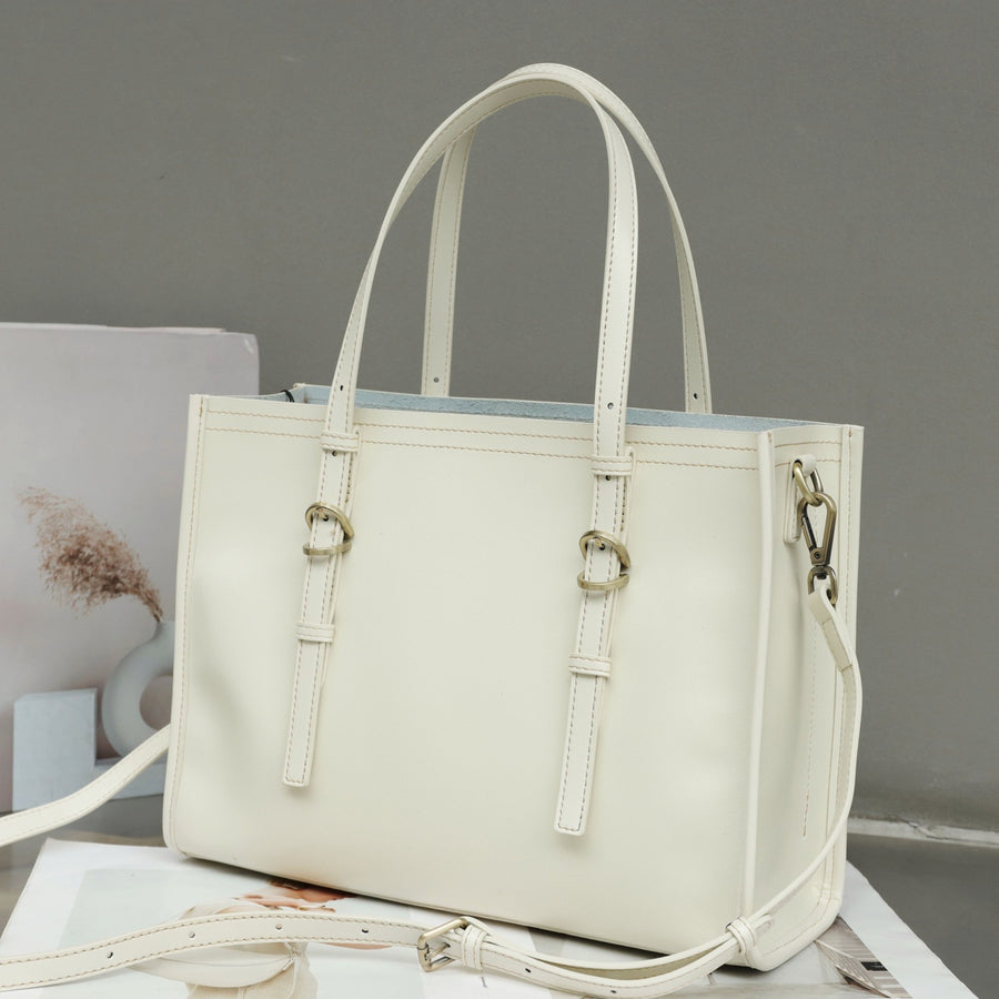 Genuine Leather Women's Handbag - Luxury Commuter Bag