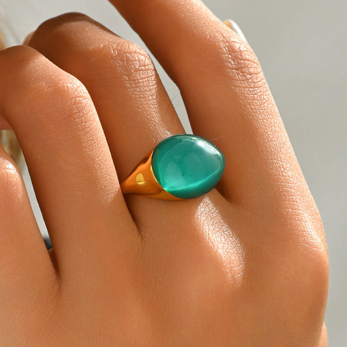 Vintage European American Women Open Ring - Elegant Daily Jewelry