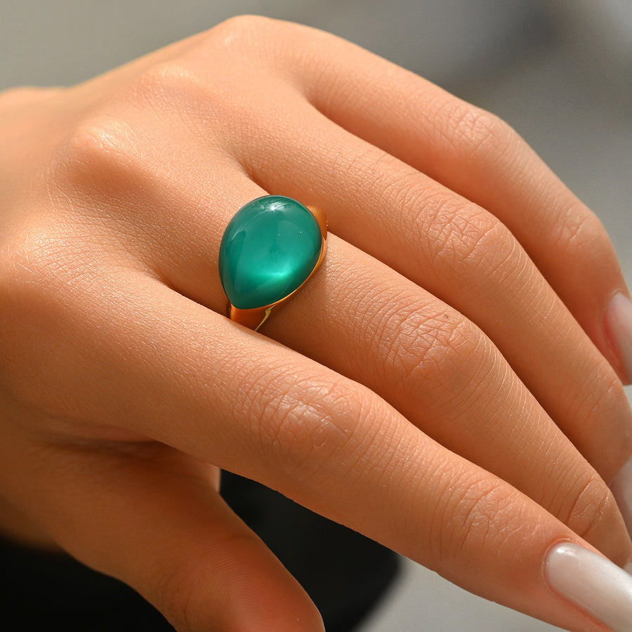 Vintage European American Women Open Ring - Elegant Daily Jewelry