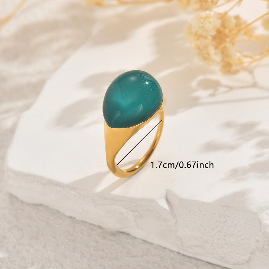 Vintage European American Women Open Ring - Elegant Daily Jewelry