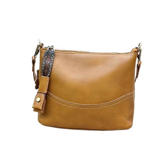 Custom Leather Women's Underarm Bag - High-End Boutique Style