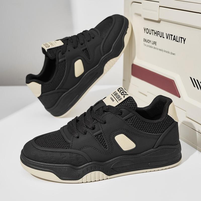 Stylish Low-top Mesh Skate Sneakers for Spring Summer